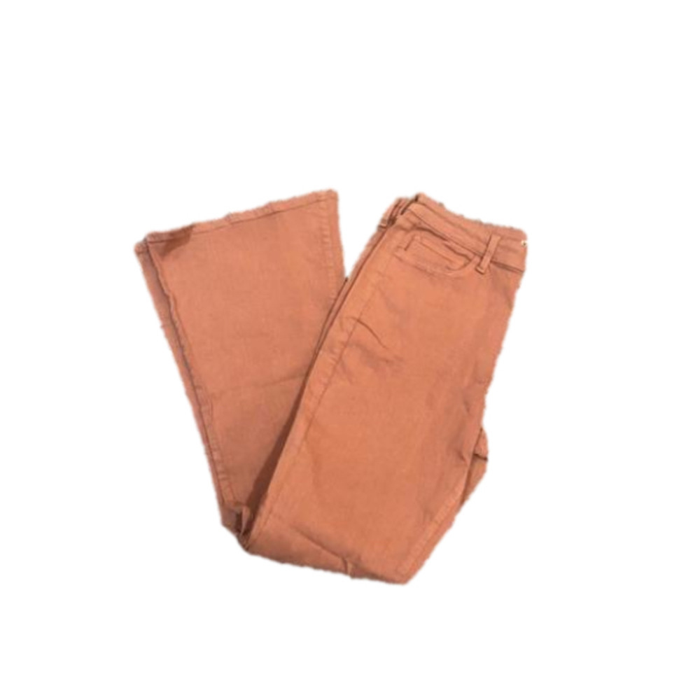 SO Womens Flare Jeans Pink Brown Size 13